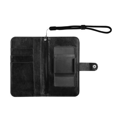 Flip Leather Purse for Mobile Phone(Model1704)