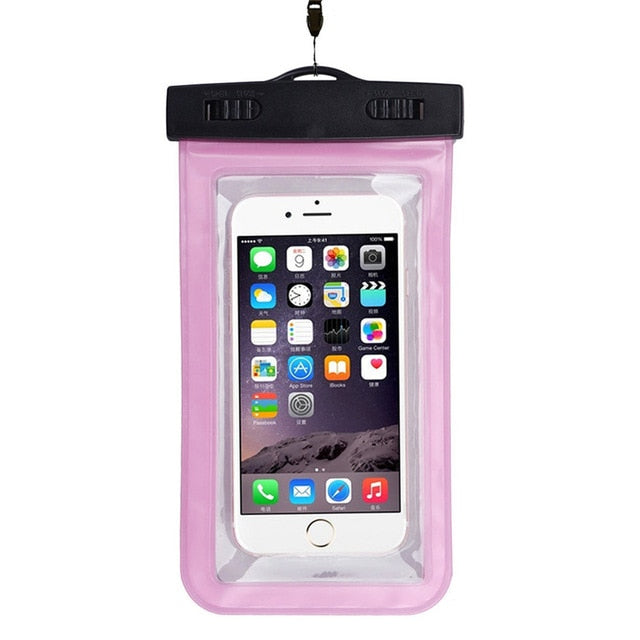 Universal Waterproof Pouch Cell Phones Portable Bag Convenient to use lightweight Useful Swimming Bags