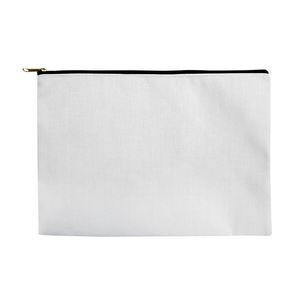 Fabric Zippered Pouch Large