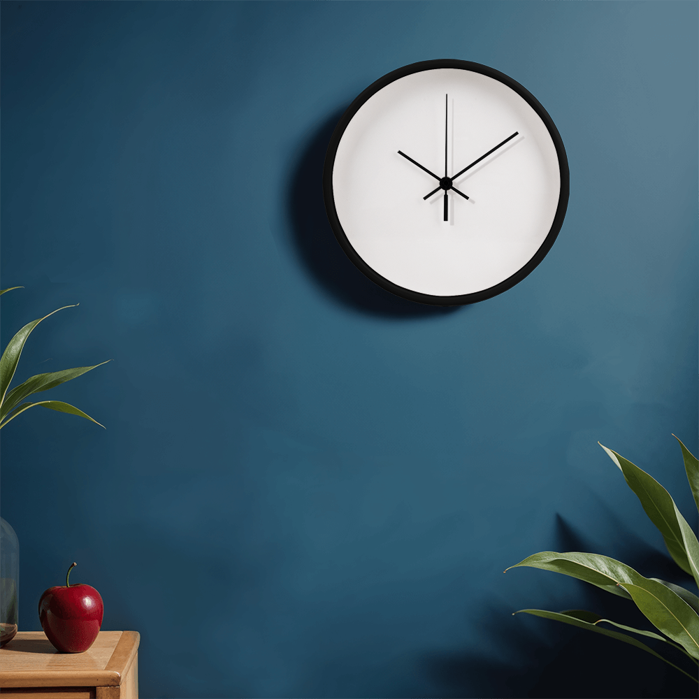 Wooden Frame 10" Clock