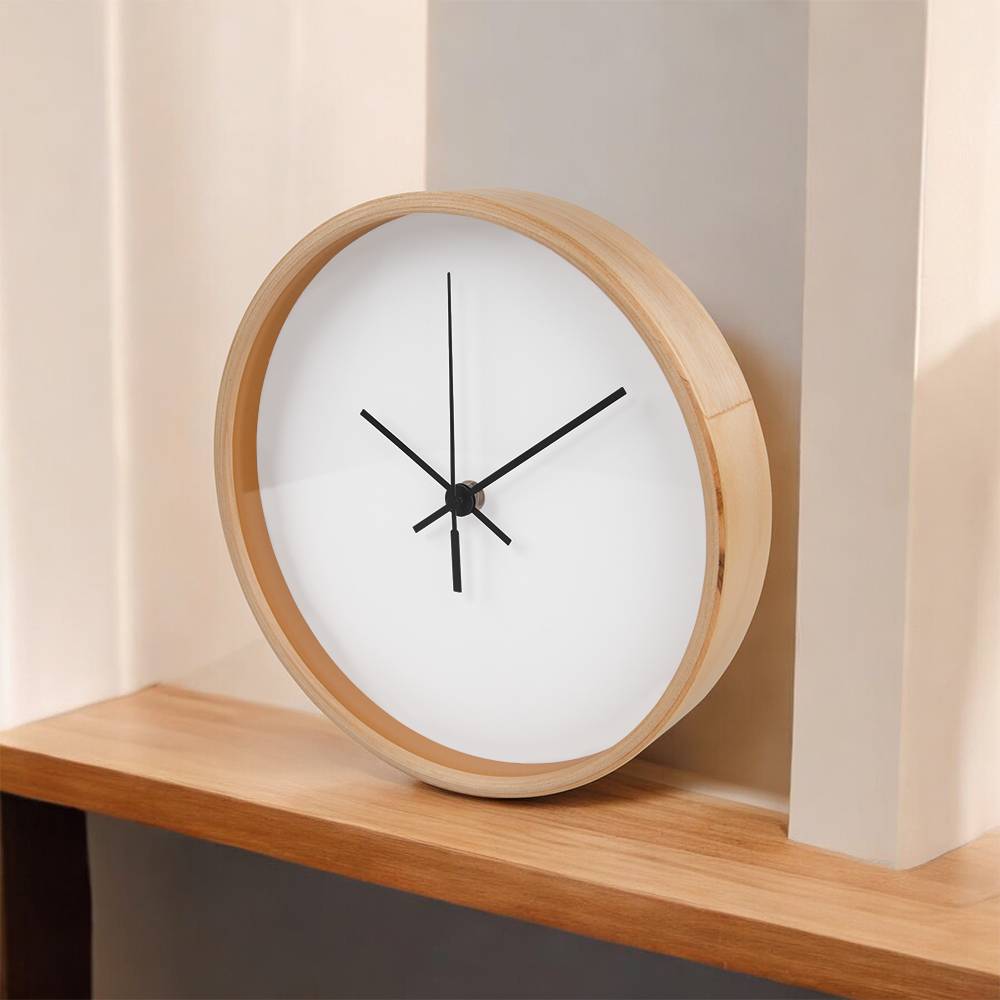 Wooden Frame 10" Clock
