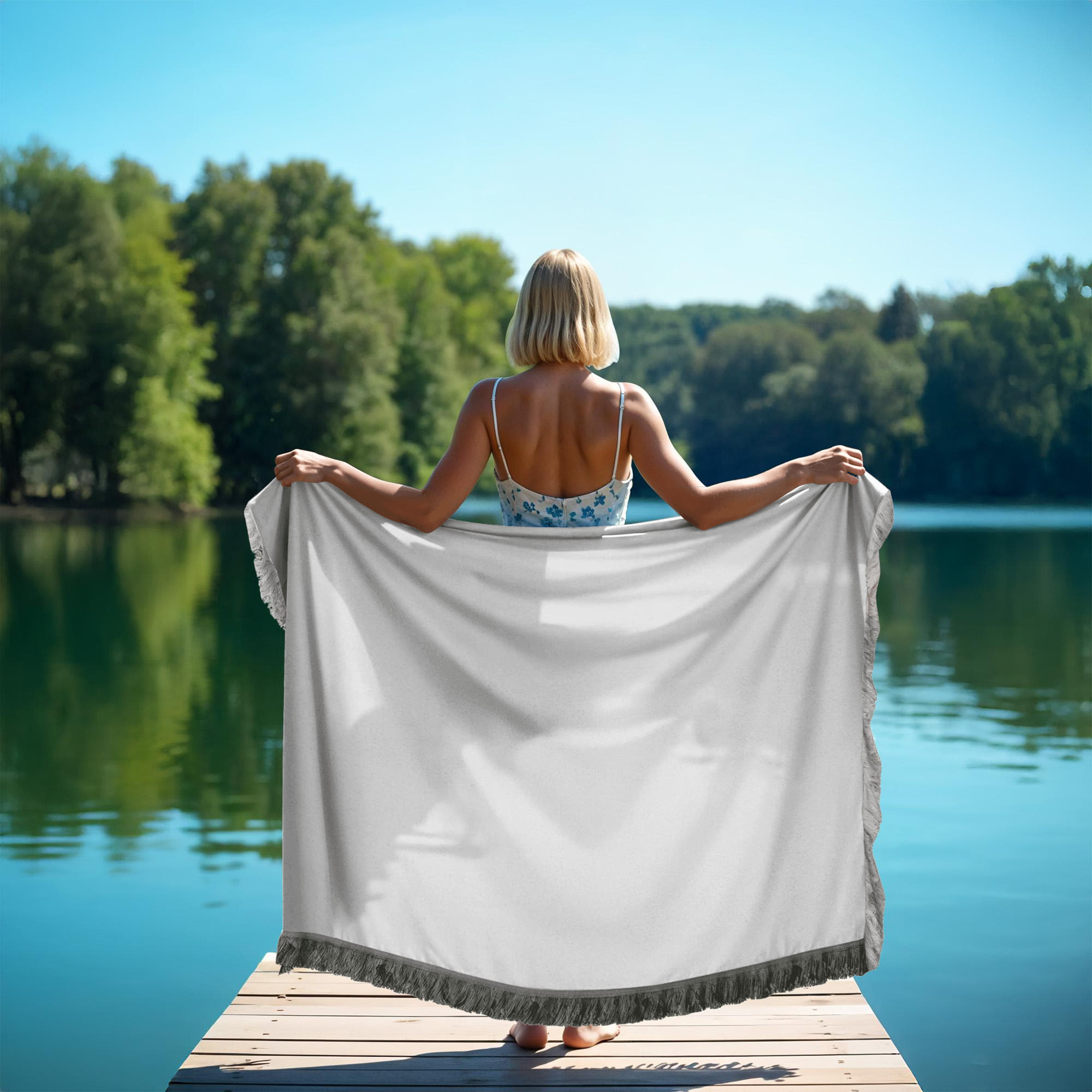 Printed Woven Blanket (Landscape)