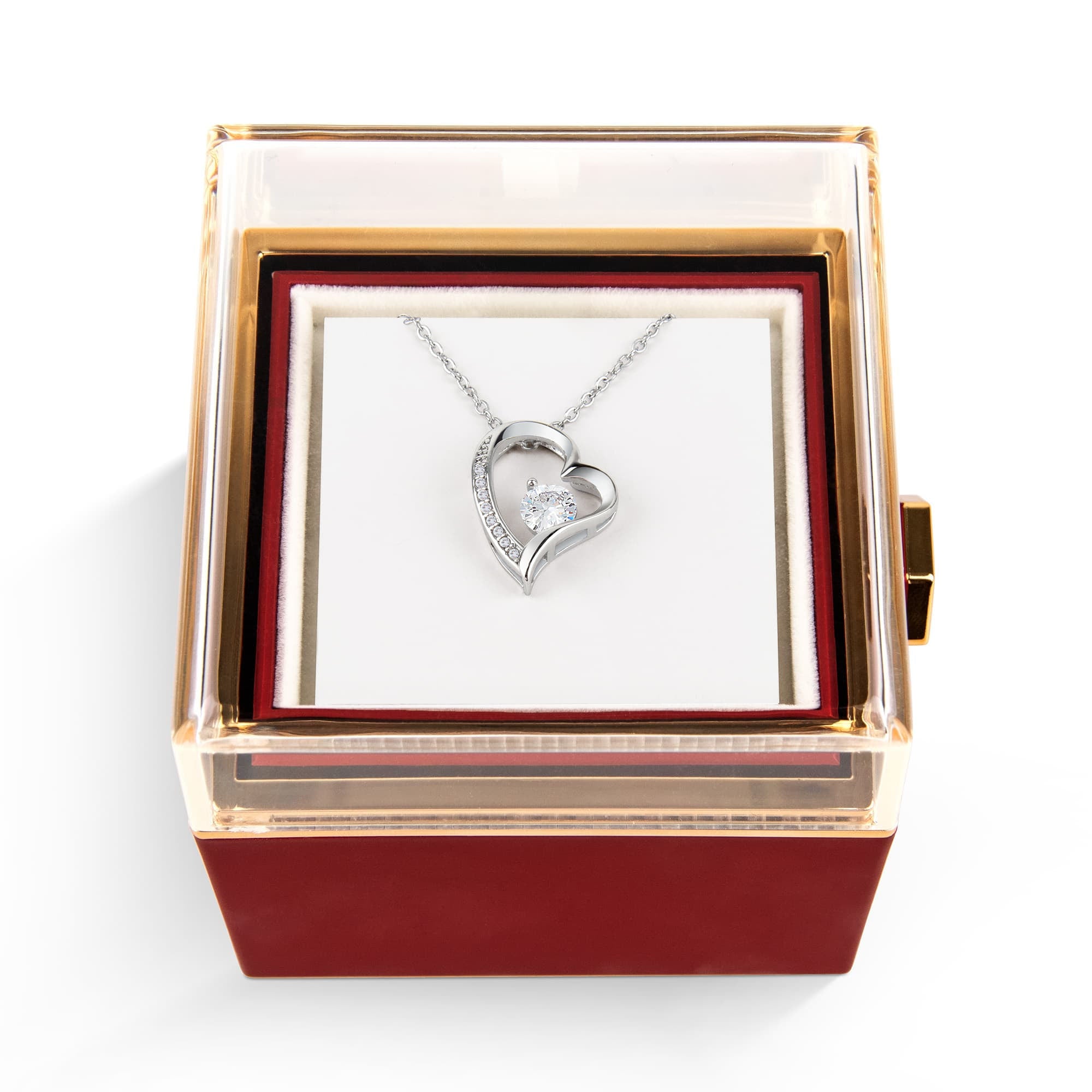 Forever Love with Rotating Rose Gift Box