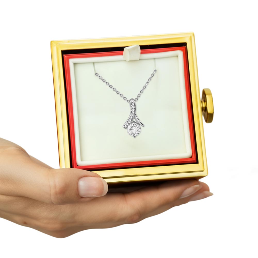 Alluring Beauty with Rotating Rose Gift Box NO MC